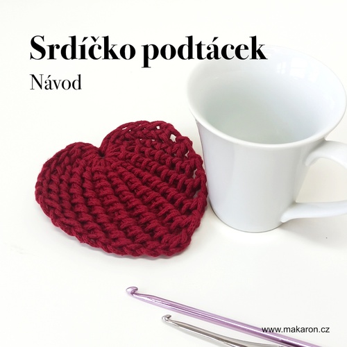 Srdíčko podtácek