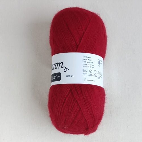 Angora Touch červená - 3