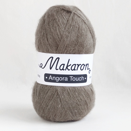 Angora Touch hnědošedá