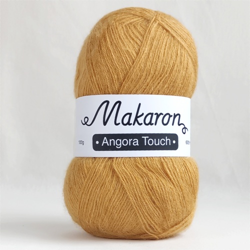 Angora Touch hořčicová