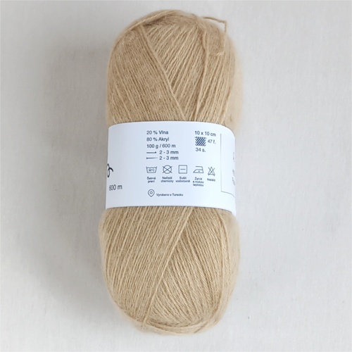 Angora Touch písková - 4