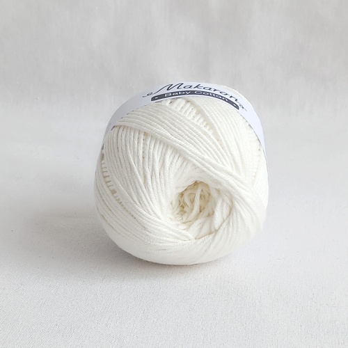 Baby Cotton slonová kost - 1