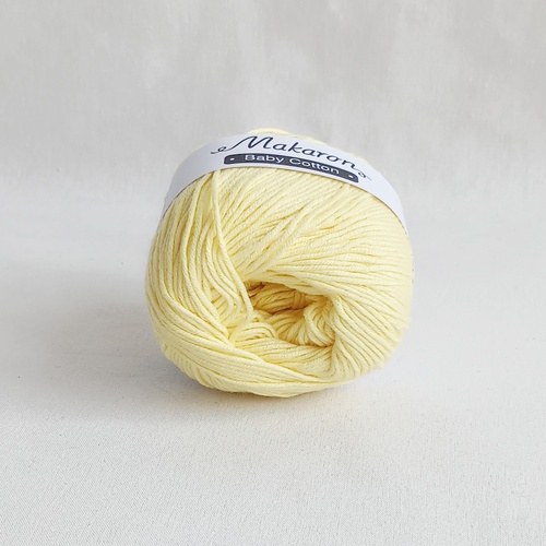 Baby Cotton citronová žlutá - 1