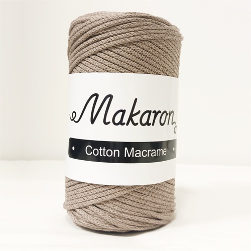 Cotton Macrame béžová 3mm