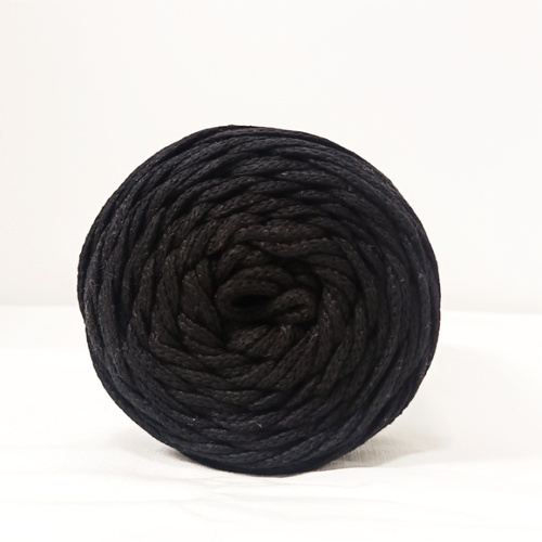 Cotton Macrame černá 3mm - 1