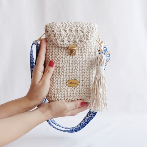 Crossbody Kapsička Smetanová - 2
