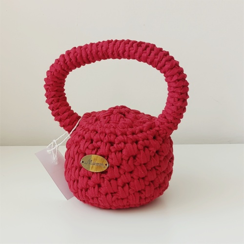 Dveřní zarážka, Kettlebell červená - 1