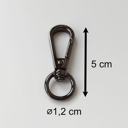 Karabina kovová černá