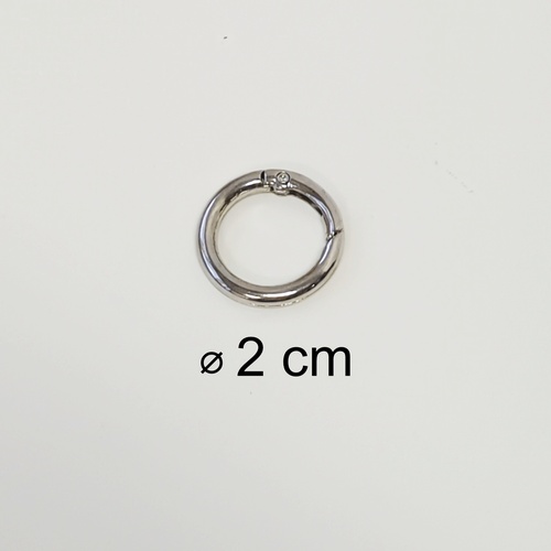 Karabina kulatá stříbrná