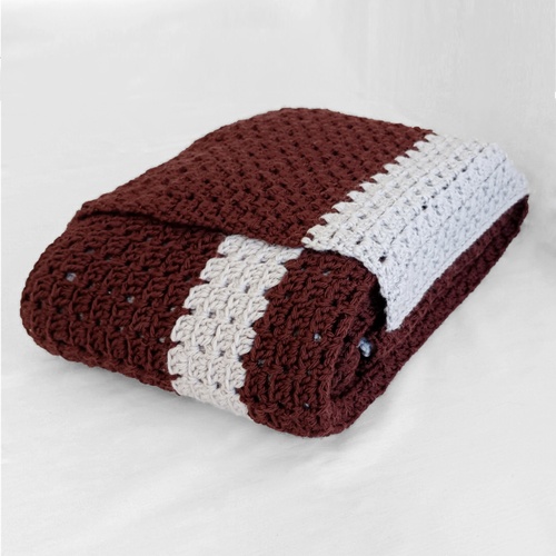 Měkká deka 100% merino vlna s kapsou na složení - 2