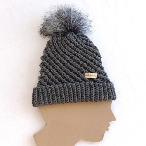 Merino čepice s bambulí XS - 2