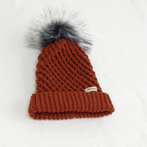 Merino čepice s bambulí XS-S - 2