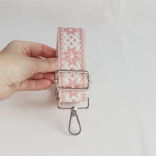 Popruh světle růžový