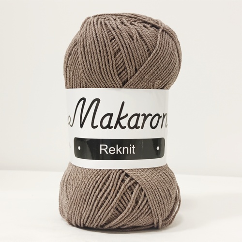 Reknit béžová tmavá 2mm
