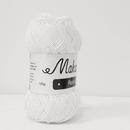 Reknit bílá 2mm - 3