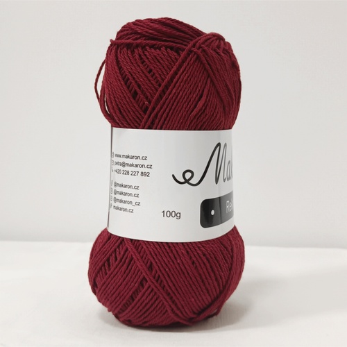 Reknit vínová 2mm - 3