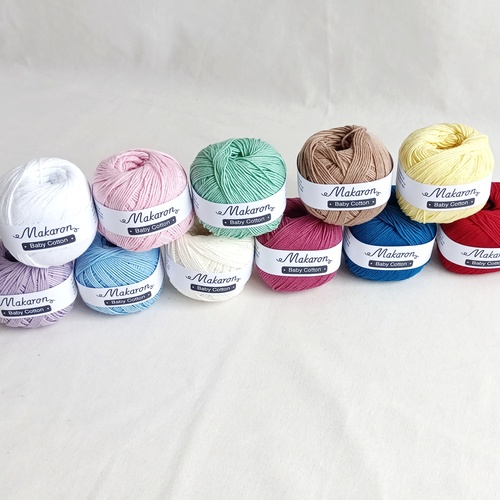 Sada 11 barev Baby Cotton na zkoušku