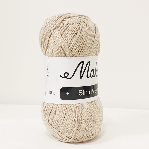 Slim Macrame béžová 2mm - 2