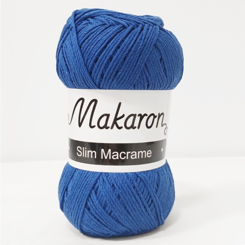 Slim Macrame modrá 2mm