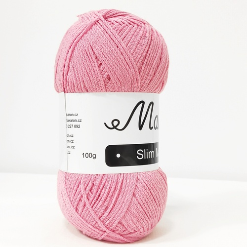 Slim Macrame světle růžová 2mm - 2