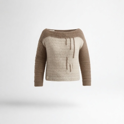 Svetr béžová alpaka 40-44