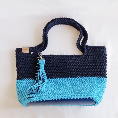 Taška na rameno modrá