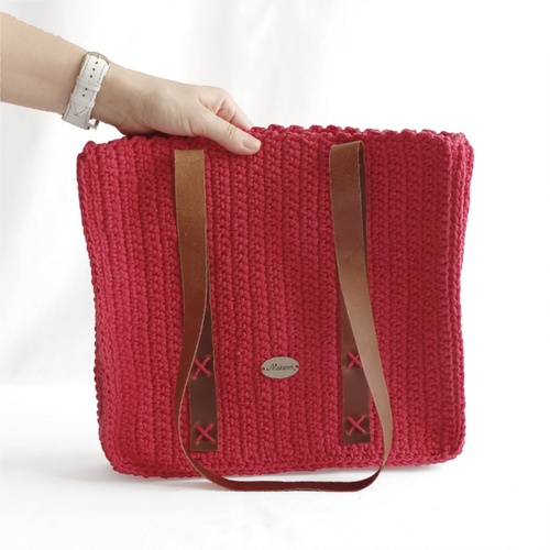 Tote Maxi Červená - 3