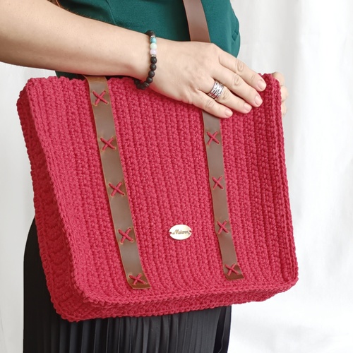 Tote Maxi Červená - 7