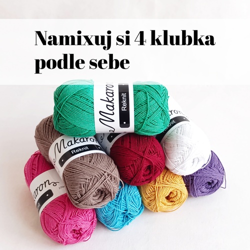 Velikonoční sada 4 klubka Reknit