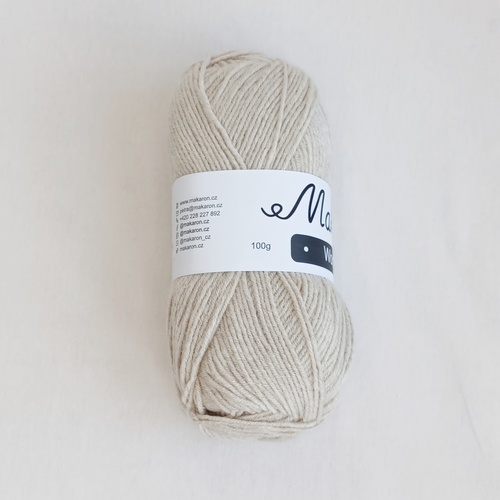 Woolly světle béžová - 3