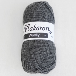Woolly tmavě šedá