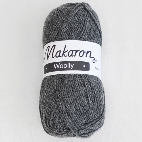 Woolly tmavě šedá