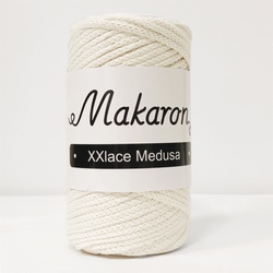 XXLace Medusa smetanová 5mm
