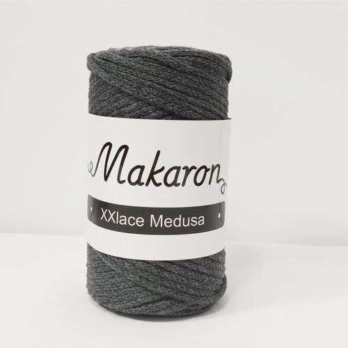 XXLace Medusa tmavě šedá 5mm