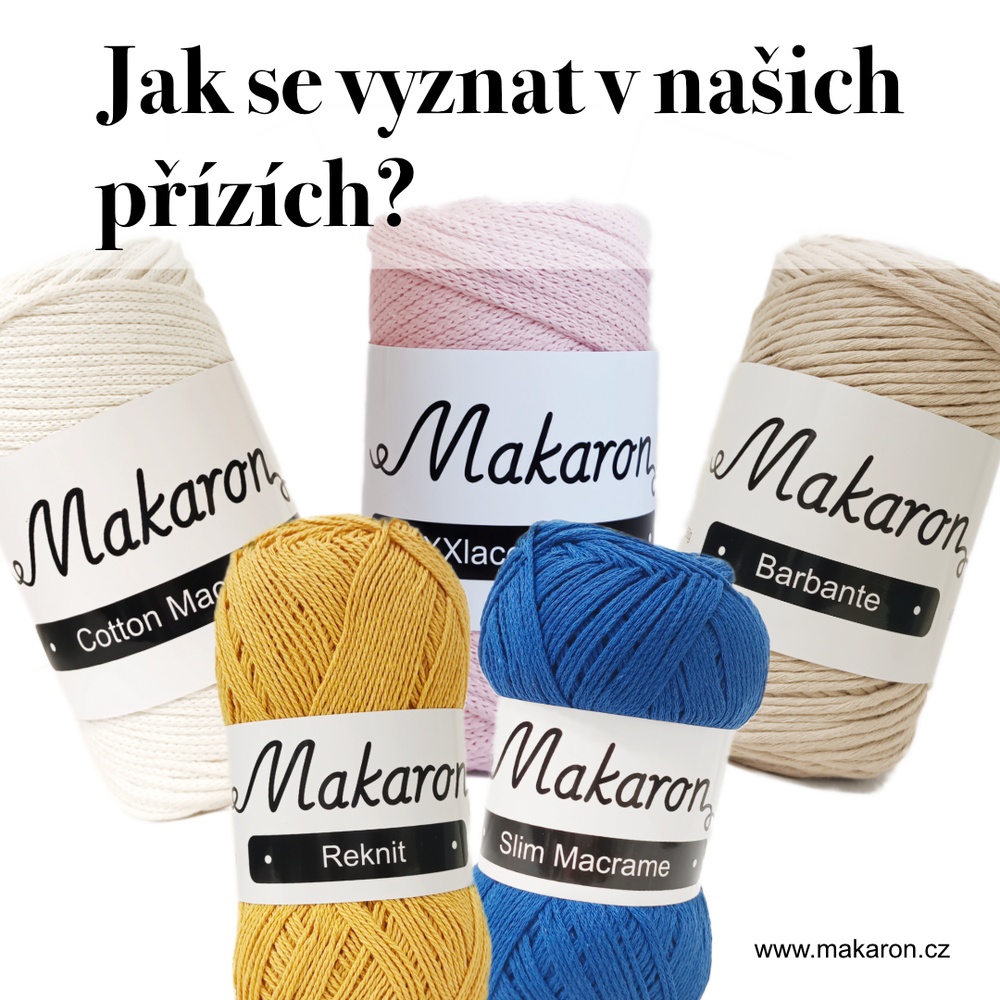 Jak se vyznat v našich přízích?