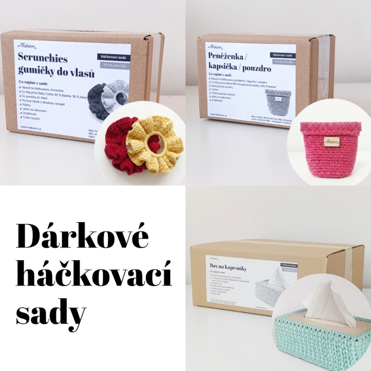Dárkové háčkovací sady