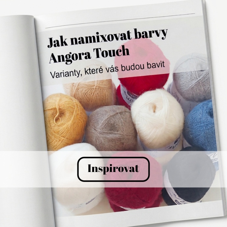 Jak namixovat barvy Angora Touch