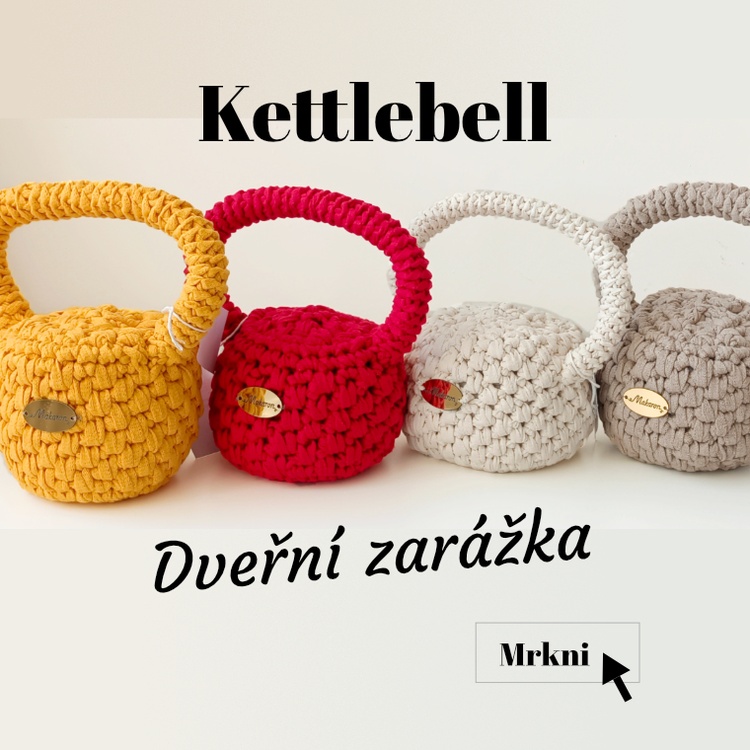 Kettlebell - Dveřní zarážka