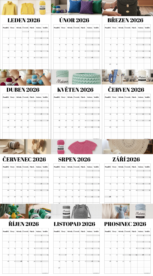 Plánovací kalendář 2026
