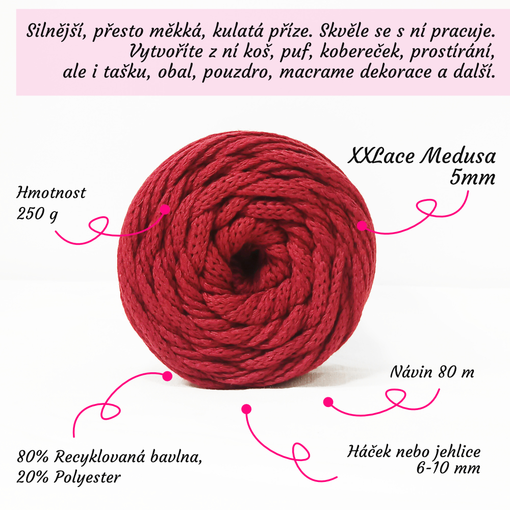 XXLace Medusa 5mm