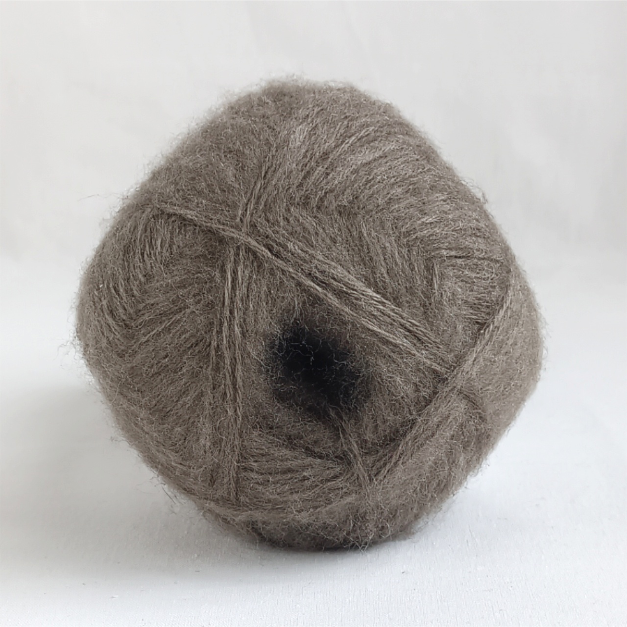 3 klubka Angora Touch hnědošedá - 1