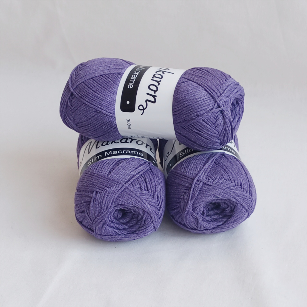 3 klubka Slim Macrame - 2
