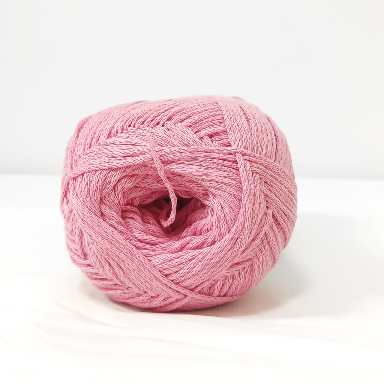 3 klubka Slim Macrame světle růžová - 1