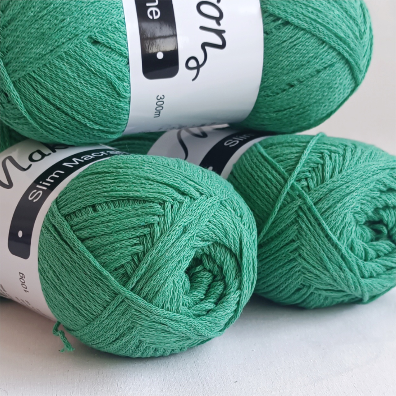 3 klubka Slim Macrame - 1