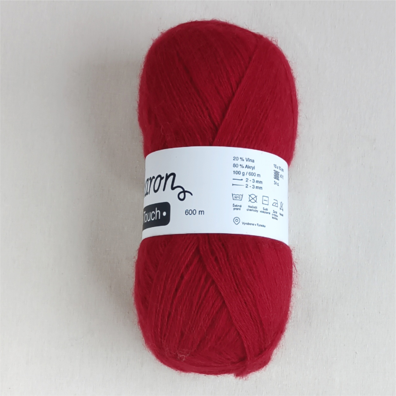 Angora Touch červená - 3