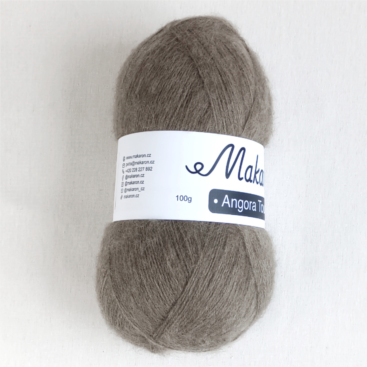 Angora Touch hnědošedá - 2