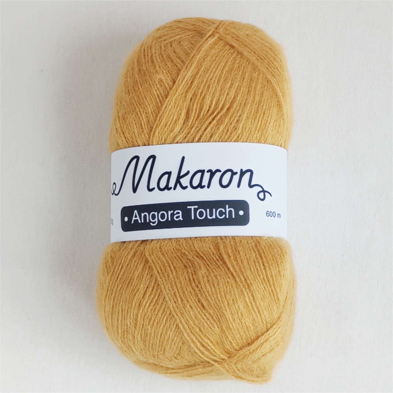 Angora Touch hořčicová - 2