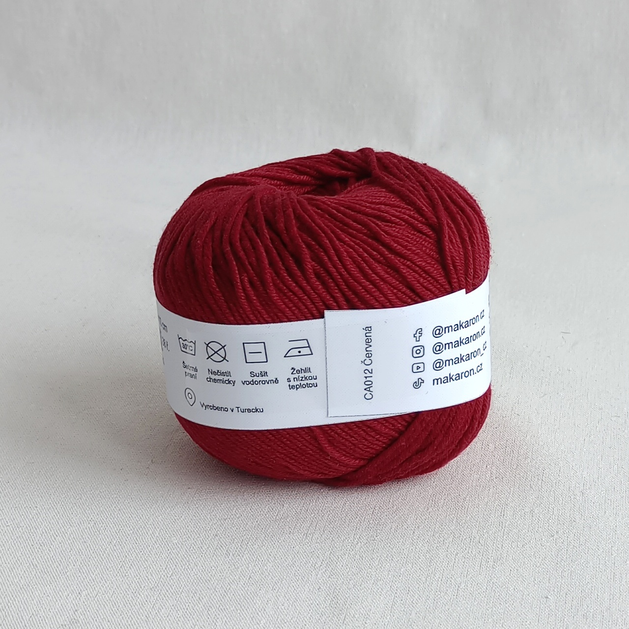 Baby Cotton červená - 2