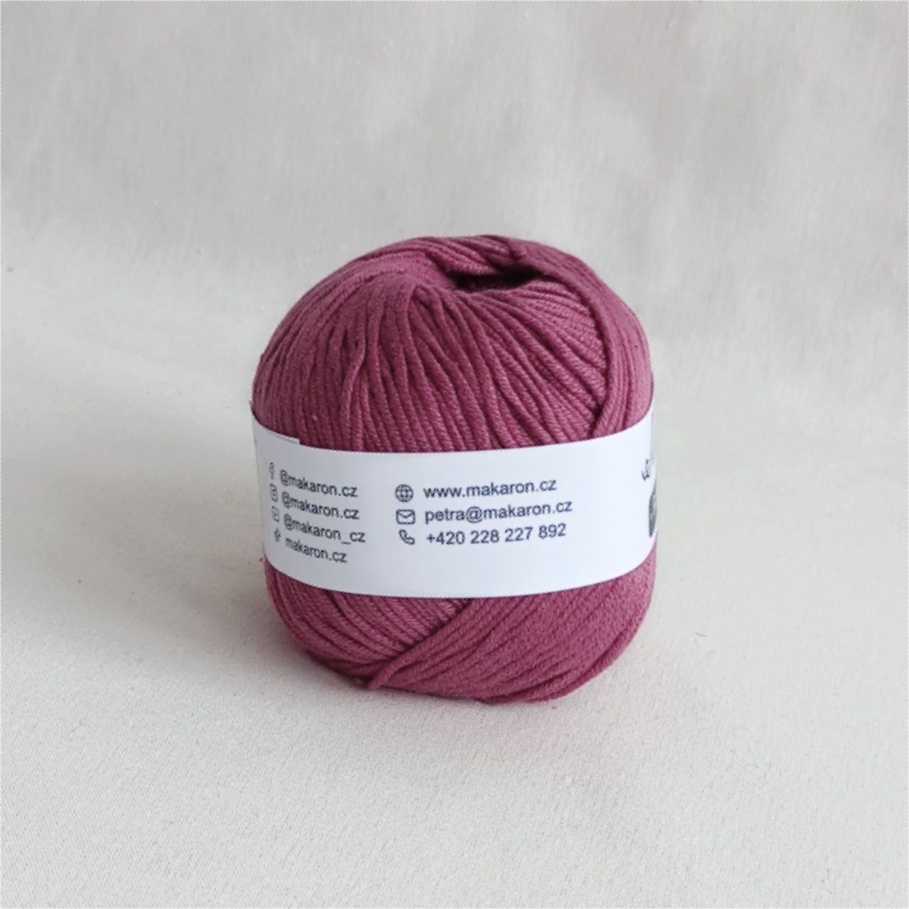 Baby Cotton malinová fialová - 2