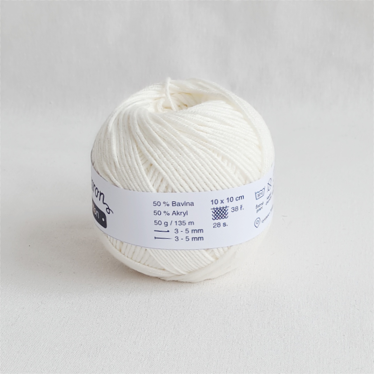 Baby Cotton slonová kost - 2